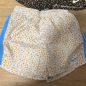 2 Pair of Girl  Nike Dry Fit shorts